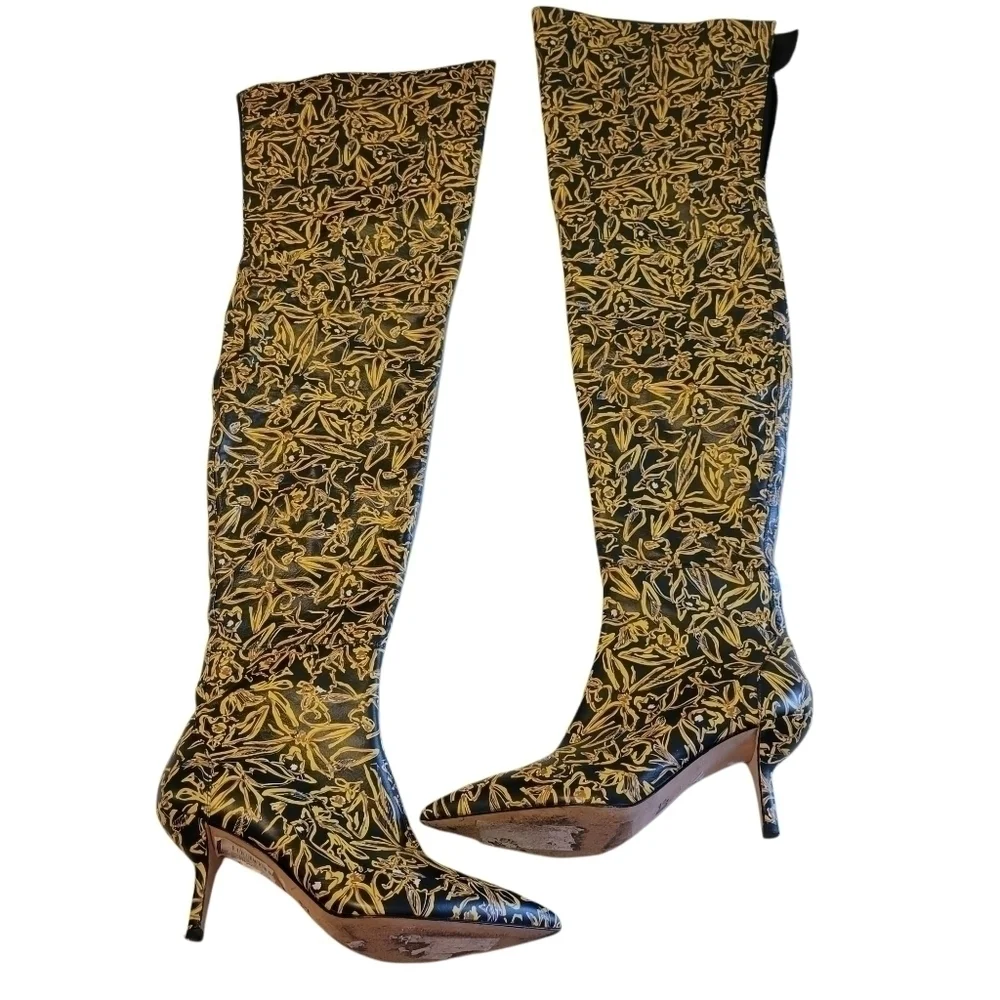 Diane Von Furstenberg Macello OTK Boots in Elsden